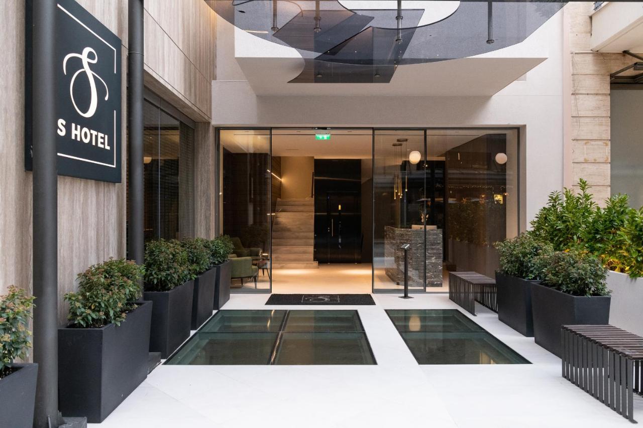 S Hotel Boutique سالونيك المظهر الخارجي الصورة Entrance of the hotel