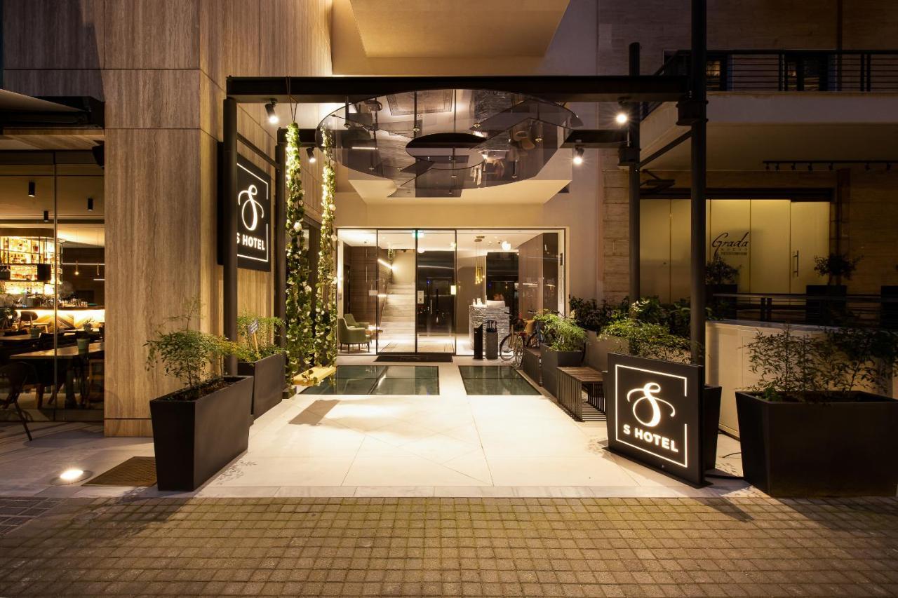 S Hotel Boutique سالونيك المظهر الخارجي الصورة Entrance of 25hours Hotel