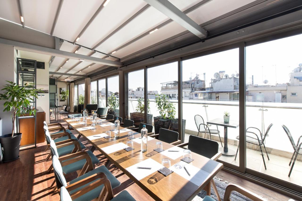 S Hotel Boutique سالونيك المظهر الخارجي الصورة The rooftop of the hotel