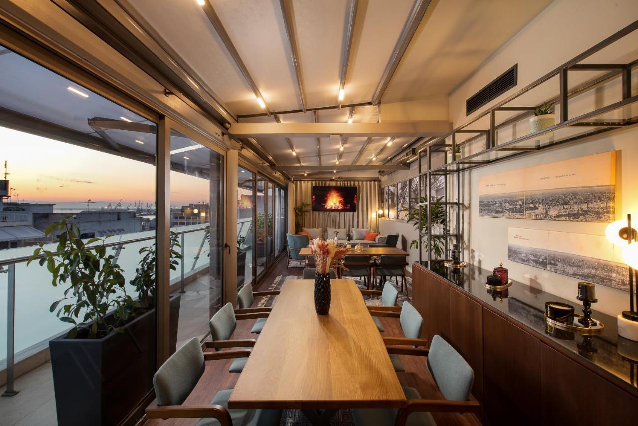 S Hotel Boutique سالونيك المظهر الخارجي الصورة The Sky Bar