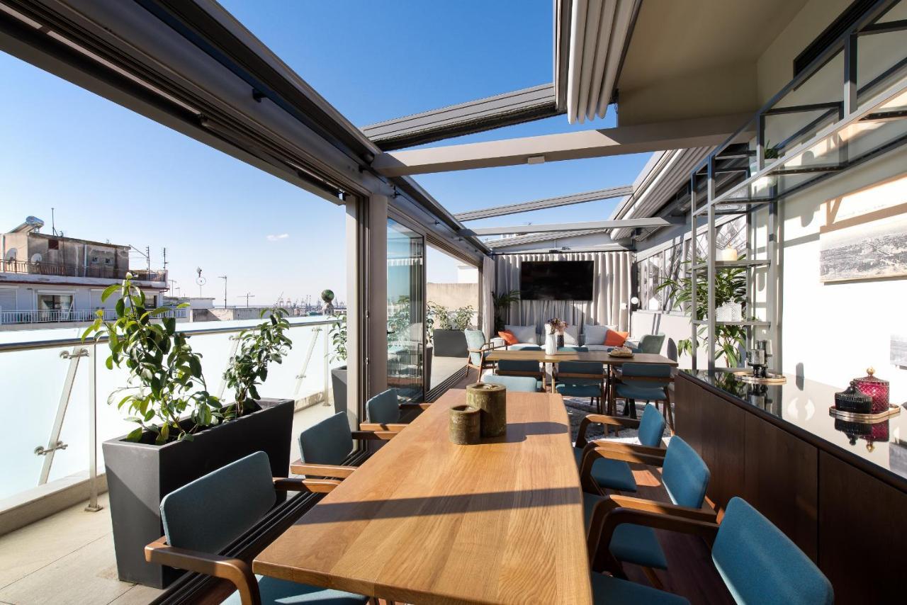 S Hotel Boutique سالونيك المظهر الخارجي الصورة The Sky Bar